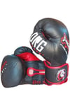 Supreme Deri Kick Boks, Muay Thai Ve Boks Eldiveni Siyah 10 Oz
