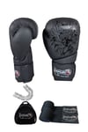 Yakuza Kick Boks Eldiveni Boks Eldiveni Muay Thai Eldiveni -3,5metre Boks Bandajı Şeffaf Dişlik
