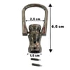Kancalı Kovan 1.5*6.5 cm Nikel ve Gold (Min. 4 Adet)