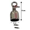 Kancalı Kovan 2*5 cm Nikel ve Light Gold (Min. 4 Adet)