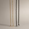 Küçük Alüminyum Traşlı zincir 120 cm Siyah Nikel ve Gold 