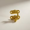 Kutu Kilidi Sandık Kilidi Emniyet Kilidi 2 cm Gold (Min. 10 Adet)