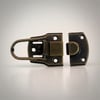 Kutu Kilidi Sandık Kilidi Emniyet Kilidi 3 cm Nikel, Antik ve Light Gold (Min. 2 Adet)
