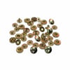 Metal Çıt Çıt 54 No 12.5 mm Gold, 50 Adet