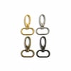Metal Kanca 2.5 cm Nikel, Antik, Light Gold ve Siyah Nikel (Min. 6 Adet)