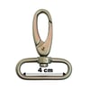 Metal Kanca 4 cm  Mat Nikel (Min. 4 Adet)