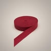 Pamuklu Kolon 3 cm Kırmızı (Min. 3 m)