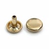 Perçin, Rivet, Toruk 9 mm Çift Taraflı 33,5 No Light Gold, 100 Adet