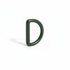 Plastik D Halka 2.5 cm Haki ve Bej (Min. 20 Adet)