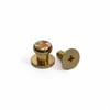 Topuzlu Vida, Çanta ve Cüzdan Vidası, Asker, Chicago Screw, 9 mm Gold, 15 Adet