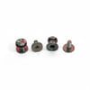 Topuzlu Vida, Çanta ve Cüzdan Vidası, Asker, Chicago Screw, 8.5 mm Nikel, 15 Adet