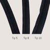 YKK Fermuar Tip 8 Siyah (Min. 3 Metre)