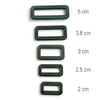 YKK Plastik Çerçeve LT K 5 cm Haki (Min. 4 Adet)