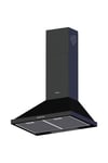 Chef 3 Ankastre Set (HE 715 BK FIRIN HLX 60 AI AL BK OCAK DBT 60 BK DAVLUMBAZ) Siyah 640004