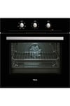 Chef 3 Ankastre Set (HE 715 BK FIRIN HLX 60 AI AL BK OCAK DBT 60 BK DAVLUMBAZ) Siyah 640004