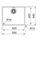 Maris Mrx 110-50 Tek Gözlü Eviye Sirius Doccia Armatür Seti (KROM)