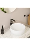 Suit A4276539 Çanak Lavabo Bataryası, Yandan Kumandalı, Parlak Siyah
