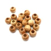Ahşap Boncuk Yuvarlak 8 mm 20 Adet