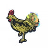 Dikme Pullu Boncuklu Horoz Patch