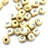 Harf Boncuk Ahşap Küp 10 mm 250 gr