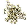 Harf Boncuk Elips Altın 6 mm 250 gr