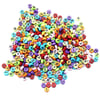 Harf Boncuk Elips Karışık Renkli 6 mm 250 gr