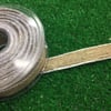 Hasır Jüt Kurdele Renkli Kenar 16 mm