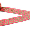 Hint İşi Şerit Etnik Motif Pembe