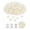 İnci Boncuk Deliksiz Krem Yarım 8 mm 500 gr