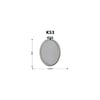 Ks3 Dikey Oval Kasnak Vidalı
