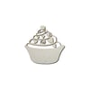 O23 Cupcake Kalpli Paket Süs Ahşap Obje