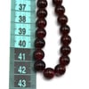 Obsidyen Taşı Boncuk Yuvarlak Model 13