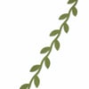 Sarmaşık Yaprak Şerit 2.5 cm