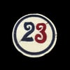 Yapıştırma 23 Yazılı Yuvarlak Arma