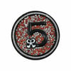 Yapıştırma Dökme Taşlı 5 Motifli Patch