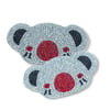 Yapıştırma Taşlı Koala
