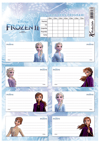 Keskin Okul Etiketi Ders Programlı Frozen II 220130-92 (1 adet)
