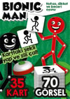 Ks Bionic Man Tr-Eng KIRMIZI SIYAH   