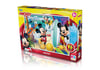 Ks Mickey Mouse Puzzle 50 Parça KIRMIZI SIYAH   