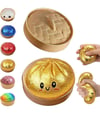 Squishy Bun Rainbow Mystery Dumpling Glitter