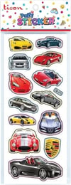 Ticon Sticker Puffy Kabartma Etiket 348946 Araba