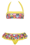 Kom Casper Kız Çocuk Bikini Sarı