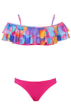 Kom Funky Kız Çocuk Bikini Pembe