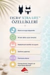 Kom Linje Çizgi Desen Üçgen Mayo Kahve