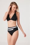 Kom Selin Kadın Üçgen Bikini Siyah