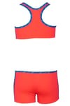 Kom Sport Kız Çocuk Bikini Nar Çiçeği