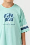 U.S. Polo Assn Erkek Çocuk Süprem Şortlu Takım Yeşil