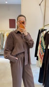 BELİ LASTİKLİ PAMUK KUMAŞ TAKIM 