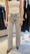 GRİ  YÜKSEL BEL STRAIGHT JEAN