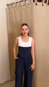 MARKA MODEL KORSE DETAYLI ATLET PANTOLON TAKIM